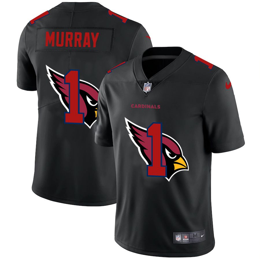 Men Arizona Cardinals #1 Murray Black shadow Nike NFL Jersey